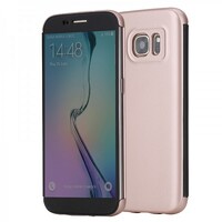 Книжка с интеллектуальной обложкой Rock Dr.V Rose Gold для Samsung G935F Galaxy S7 Edge
