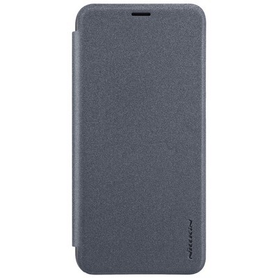 Полиуретановый чехол книга Nillkin Sparkle Leather Case Black (Черный) для Huawei Honor 9 Lite(1)