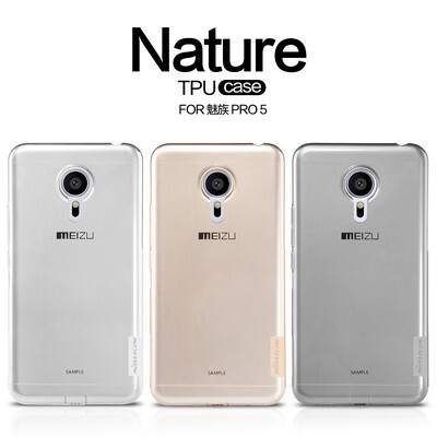 Силиконовый чехол Nillkin Nature TPU Case White для Meizu Pro 5(4)