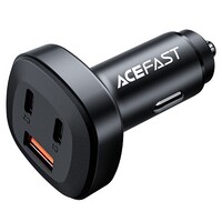 Автомобильное зарядное ACEFAST B3 car charger 66W (2xUSB-C + USB-A)