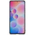 Силиконовый чехол Nillkin Nature TPU Case Серый для Xiaomi Poco F3(#2)