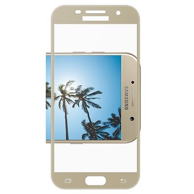 Защитное стекло Aiwo Full Screen Cover 0.33 mm Gold для Samsung A720F Galaxy A7 (2017)(1)