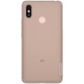 Силиконовый чехол Nillkin Nature TPU Case Серый для Xiaomi Mi Max 3(#1)
