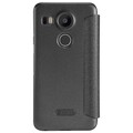 Полиуретановый чехол Nillkin Sparkle Leather Case Black для LG Nexus 5X(#2)