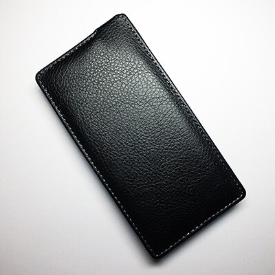 Кожаный чехол Armor Case Black для Huawei Ascend P2(1)