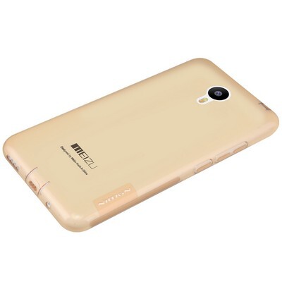 Силиконовый чехол Nillkin Nature TPU Case Brown для Meizu M2 Note(2)