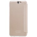 Полиуретановый чехол Nillkin Sparkle Leather Case Gold для HTC One A9(#2)