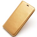 Полиуретановый чехол с силиконовой основой New Book Case Gold для Nokia 5(#1)