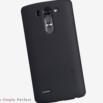 Пластиковый чехол Nillkin Super Frosted Shield Black для LG Optimus G3s D724(1)