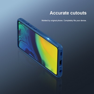Чехол-накладка Nillkin CamShield Pro Синяя для Samsung Galaxy A52/ Galaxy A52s(5)