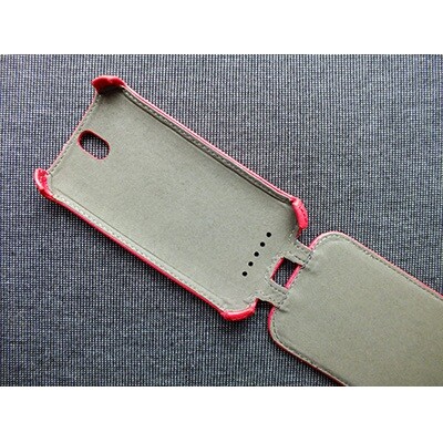 Кожаный чехол Armor Case Red для HTC Desire SV(3)
