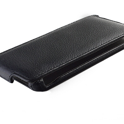 Кожаный чехол Armor Case Black для Philips Xenium S388(2)
