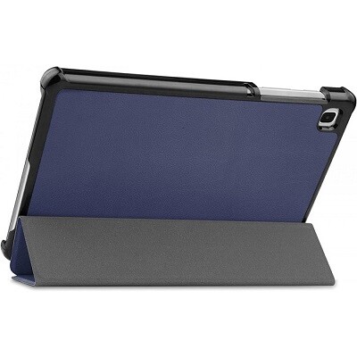 Полиуретановый чехол Nova Case темно-синий для Samsung Galaxy Tab A7 Lite(4)