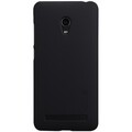 Пластиковый чехол с пленкой Nillkin Super Frosted Shield Black для Asus Zenfone 5 Lite(#1)