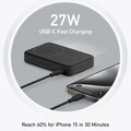Внешний аккумулятор Anker Nano Magnetic A110Z 27W 10000mAh (CCC) черный(#7)