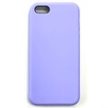 Силиконовый чехол Liquid Silicone Case лавандовый для Apple iPhone 5/5s/SE(#1)
