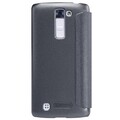 Полиуретановый чехол книга Nillkin Sparkle Leather Case Black для LG K7(X210DS)(#2)