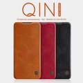 Кожаный чехол Nillkin Qin Leather Case Коричневый для Xiaomi 11 Lite(#5)