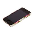 Пластиковый чехол Cath Kidston Flowers Milk White для Apple iPhone 4/4S(#3)