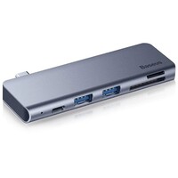 USB-концентратор Baseus Harmonica 5 in 1 Hub (CAHUB-K0G)