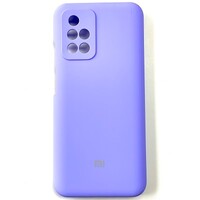 Силиконовый чехол Silicone Case лавандовый для Xiaomi Redmi 10 / Redmi 10 2022