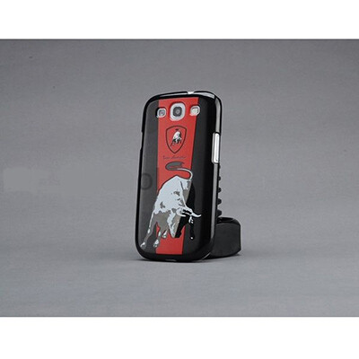 Пластиковый чехол Lamborghini Black S3-2 для Samsung i9300 Galaxy S3(1)