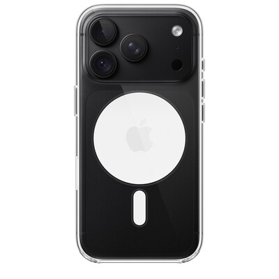 Пластиковый чехол Clear Case с Magsafe прозрачный для Apple iPhone 18 Pro Max(4)