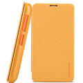 Полиуретановый чехол Nillkin Sparkle Leather Case Orange для Nokia Lumia 530(#1)