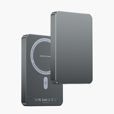 Магнитный повербанк Keephone Lucci Power Bank 10000mAh MagSafe 15W оранжевый(2)