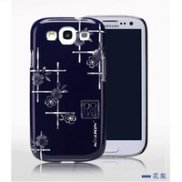 Пластиковый чехол Nillkin Platinum Series Flowers 3 для Samsung i9300 Galaxy S3