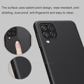 Пластиковый чехол с подставкой Nillkin Super Frosted Shield Черный для Samsung Galaxy M32(#5)