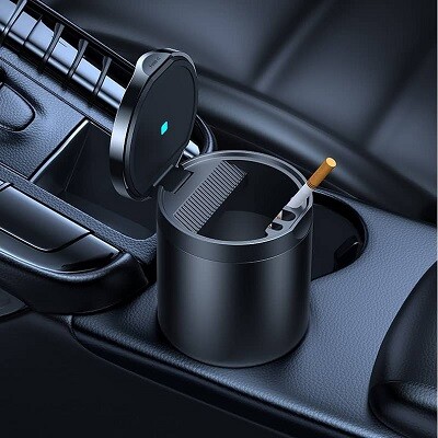 Автомобильная пепельница Baseus Premium 2 Series Car Ashtray (C20464700111-00) черный(7)