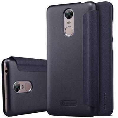 Полиуретановый чехол книга Nillkin Sparkle Leather Case Black для Huawei Enjoy 6(3)