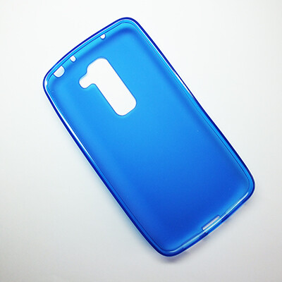 Силиконовый чехол Becolor Blue Mat для LG Optimus G2 Mini D618(2)