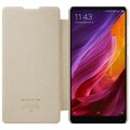 Полиуретановый чехол книга Nillkin Sparkle Leather Case Gold для Xiaomi Mi MIX 2(#3)