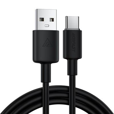 Силиконовый кабель Acefast C25-04 USB-A to USB-C charging data cable(1)