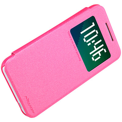 Полиуретановый чехол Nillkin Sparkle Leather Case Red  для HTC Desire 510 Dual Sim(3)