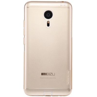 Силиконовый чехол Nillkin Nature TPU Case Brown для Meizu MX5(1)