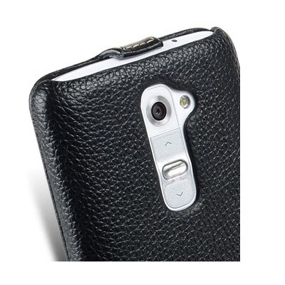 Кожаный чехол Melkco Leather Case Black LC для LG Optimus G2 D802(4)