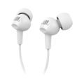 Внутриканальные наушники JBL C100SI белые(#1)