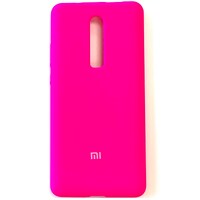 Силиконовый чехол Silicone Case ярко-розовый для Xiaomi 9T\ K20\ K20 Pro
