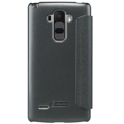 Полиуретановый чехол Nillkin Sparkle Leather Case Black для LG G4 Stylus(2)