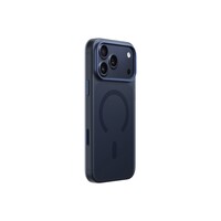 Пластиковый матовый чехол с Magsafe KZDOO Matguard матово-синий для Apple iPhone 17 Pro Max