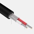 Кабель аудио металлические соединители Ugreen AV116 jack 3.5mm M / 2RCA 2 аудио AM 1метр(#4)