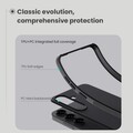 Пластиковый чехол с пластиной Magsafe Nillkin Super Frosted Shield Pro Magnetic Case Черный для Samsung Galaxy S25(#4)