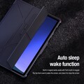Защитный чехол Nillkin Bumper Leather Case Pro Multi-angle Черный для Samsung Galaxy Tab S10 Fe(#8)