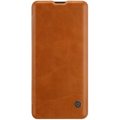 Кожаный чехол Nillkin Qin Leather Case Коричневый для Huawei P30 Pro(1)