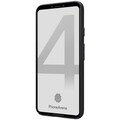 Пластиковый чехол с подставкой Nillkin Super Frosted Shield Черный для Google Pixel 4(#2)
