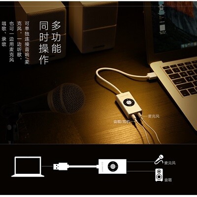 Внешняя звуковая карта Ugreen USB 2.0 Stereo Sound Adapter(5)