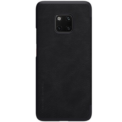 Кожаный чехол Nillkin Qin Leather Case Черный для Huawei Mate 20 Pro(2)